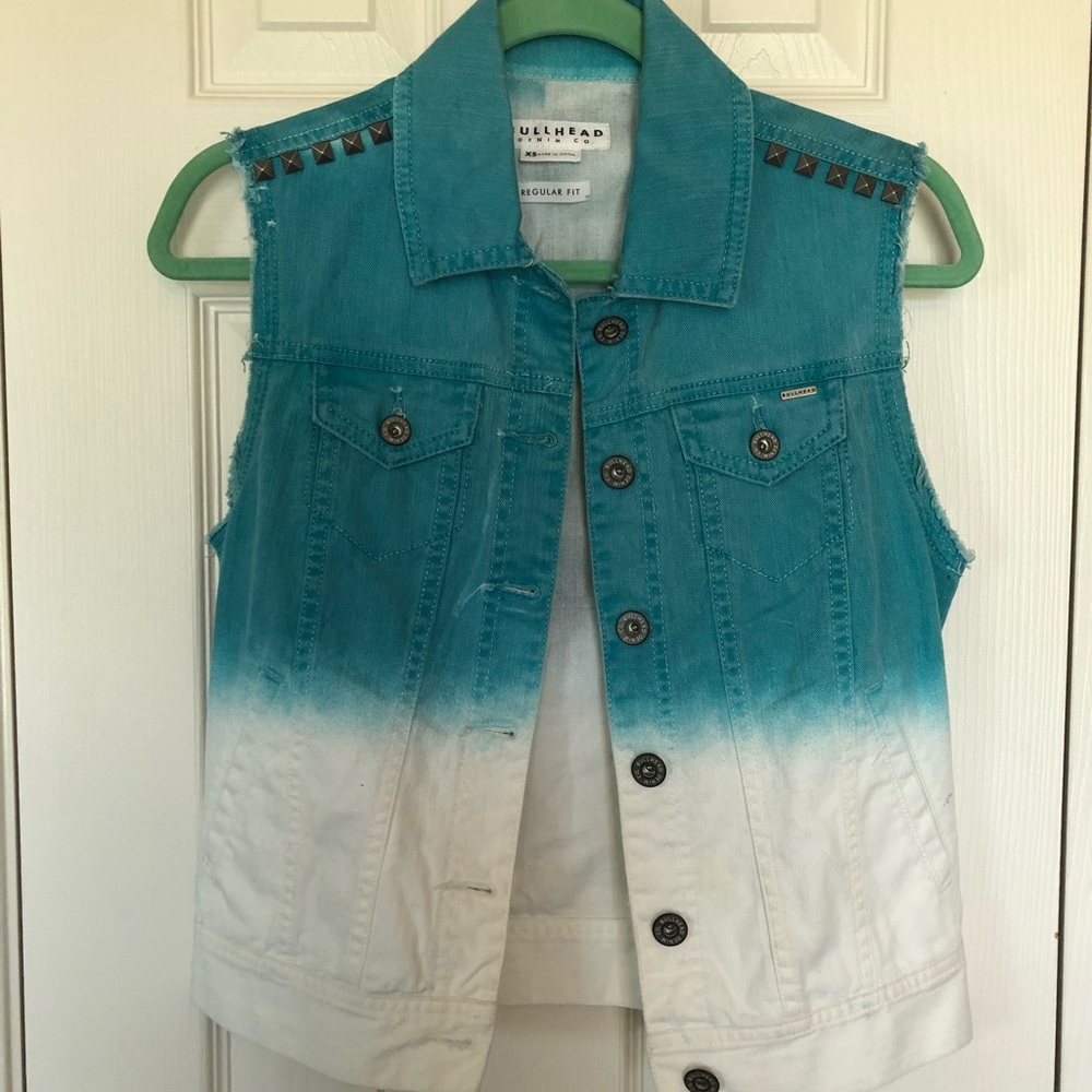 [ 🌞 ] [ Bullhead ] Ombre Denim Vest